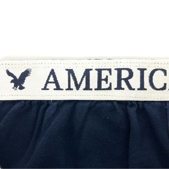American Eagle Outfitters Eagle Logo Print Pajama Sleep Pants - Picture 8 of 8